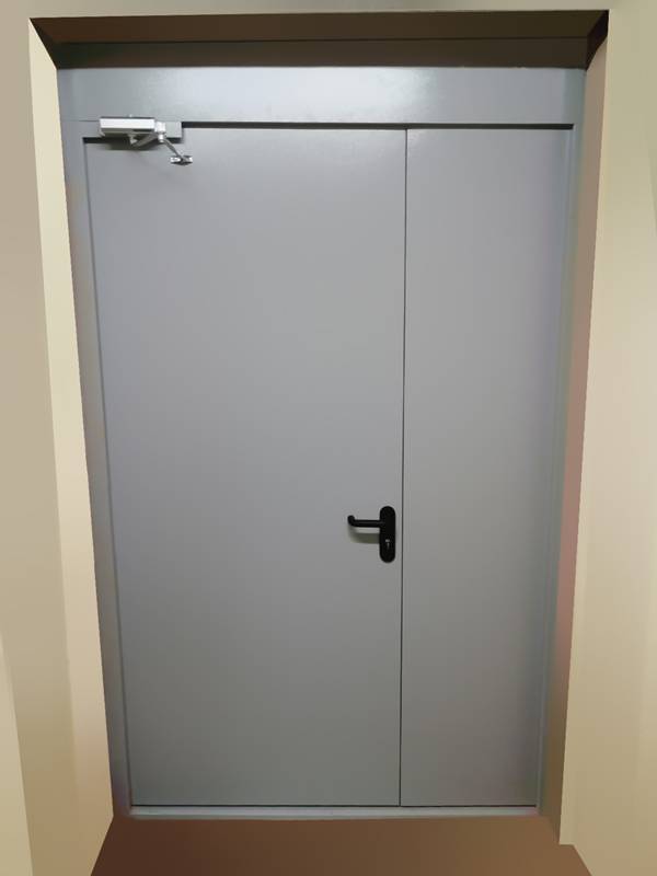 Полуторная дверь с фрамугой Полуторная дверь с фрамугой